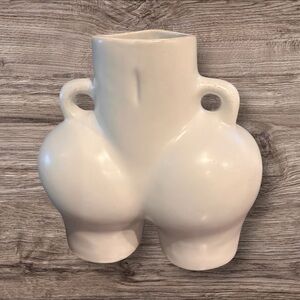 Female Woman Lower Body Anatomy Butt Vase Planter Ceramic